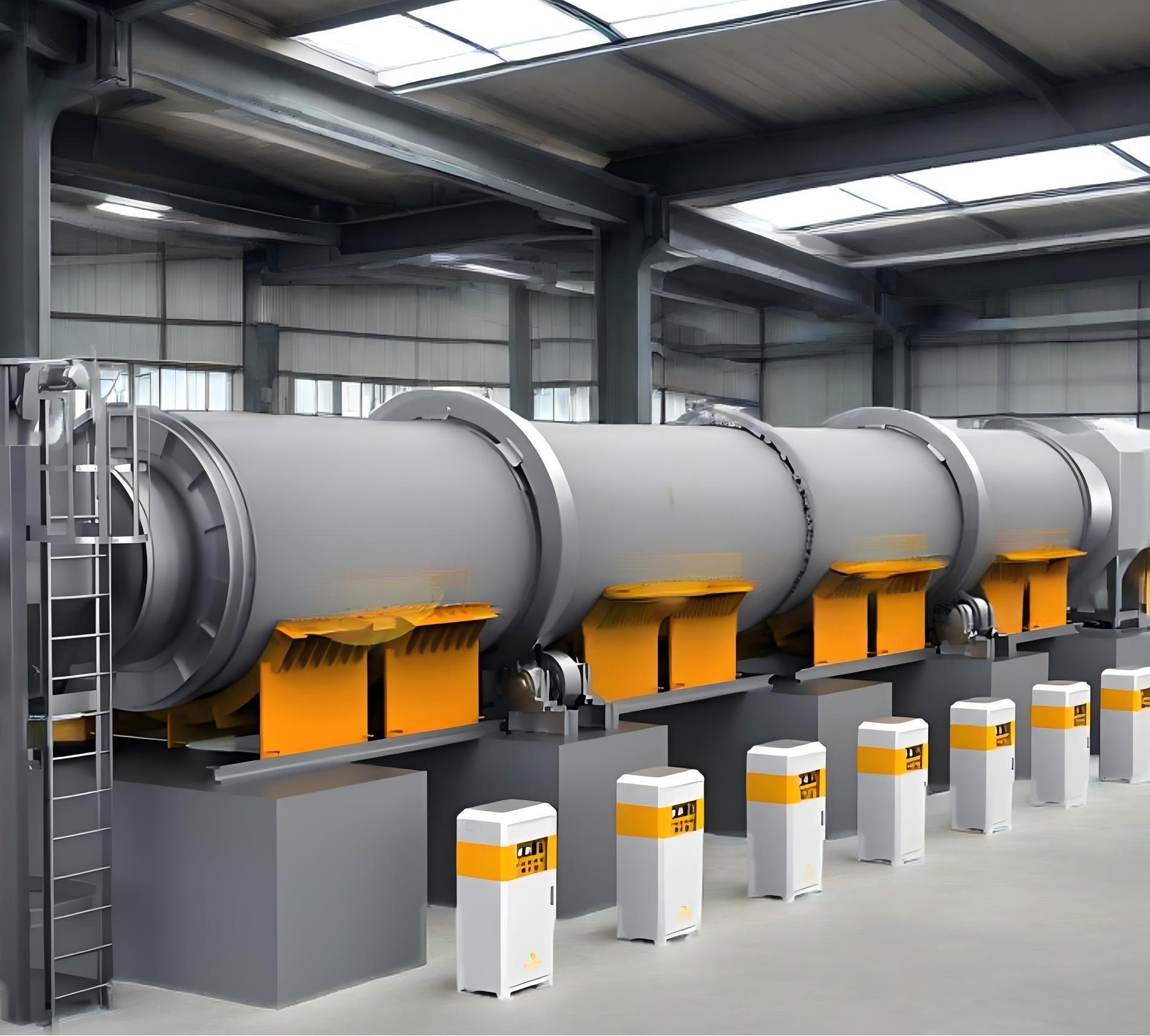 電磁加熱焙燒工業粉體